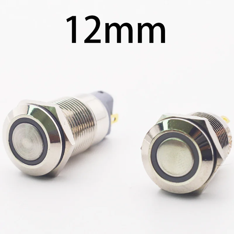 Home Improvement Expo - Electronics Button Switch 12mm Led Light