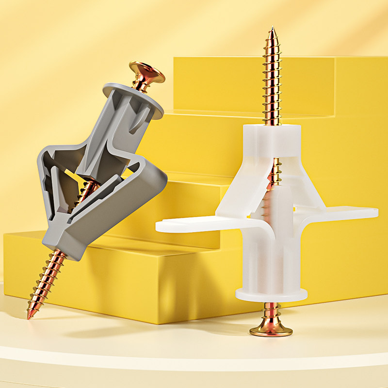 100pcs Drywall Anchor Kit Holl - Drywall Anchor Screw 评论和价格