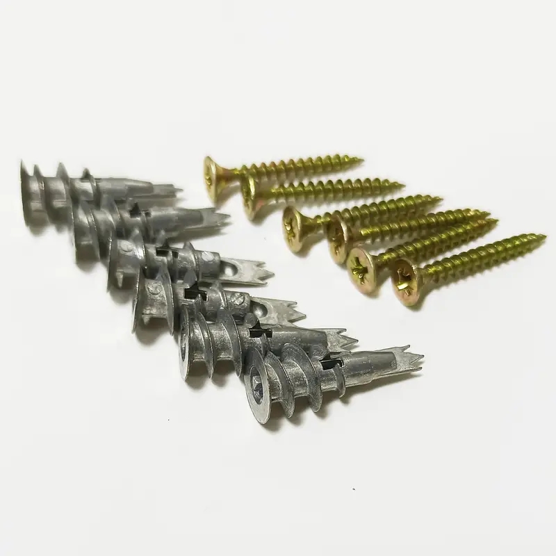 10pcs Zinc Self-Drilling Drywa - Drywall Anchor Screw 评论和价格