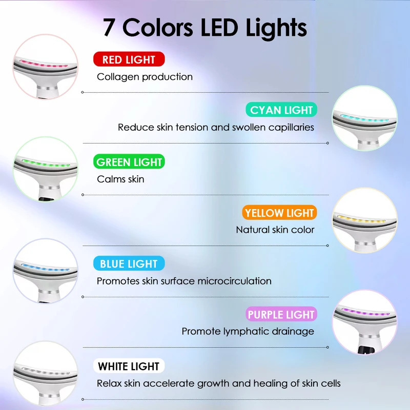 7 Colors LED Lights Face Neck  - Home Improvement Expo 评论和价格