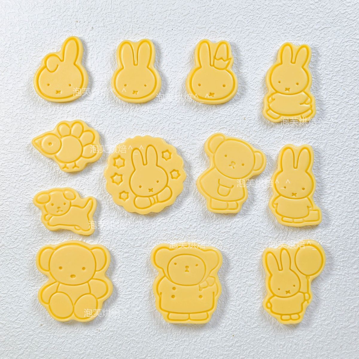 Cute 3D Press Cookie Mold with - Home Improvement Kids 评论和价格