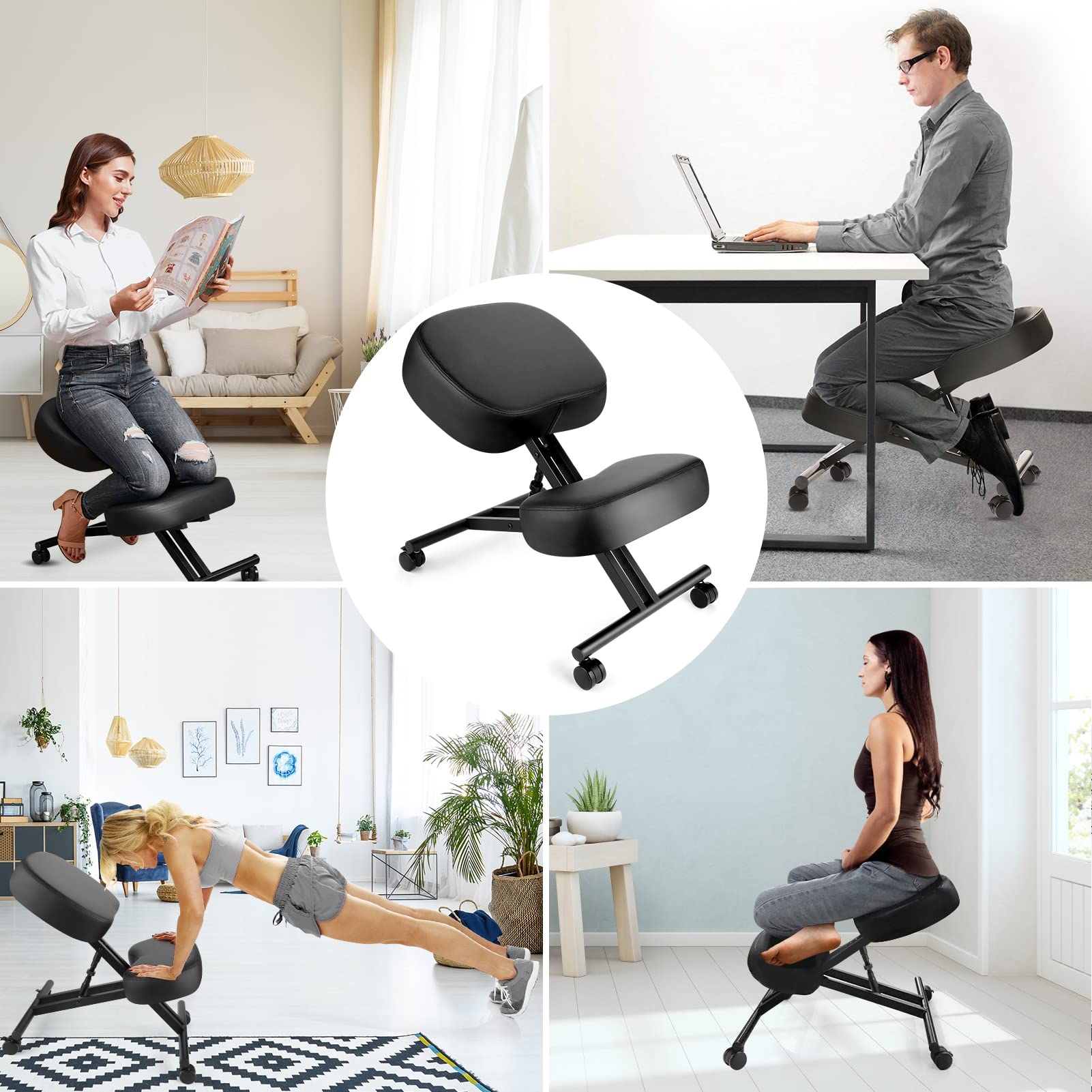 Kneeling Chair Ergonomic for O - Home Improvement In 评论和价格