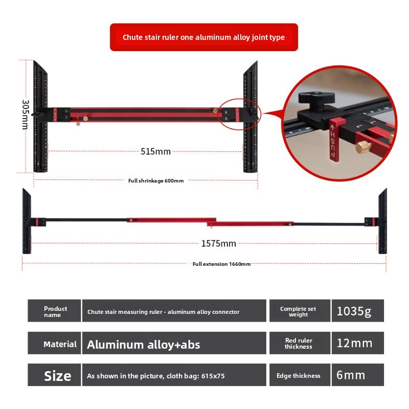Aluminum Alloy Stair Ruler,Hig - Home Improvement In 评论和价格
