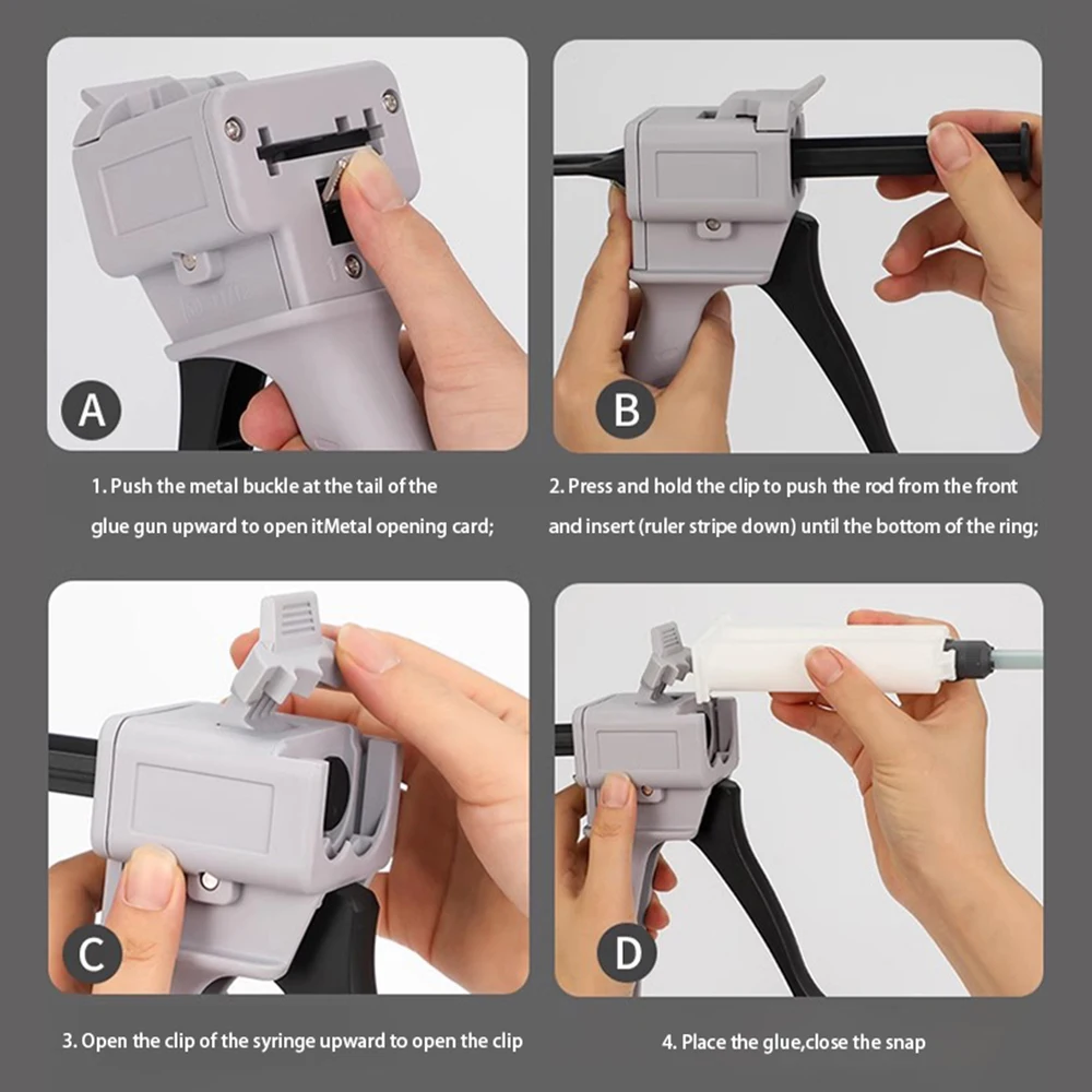 Manual1:1 2:1 10:1 glue gun Di - Caulking Gun Dispensing 评论和价格