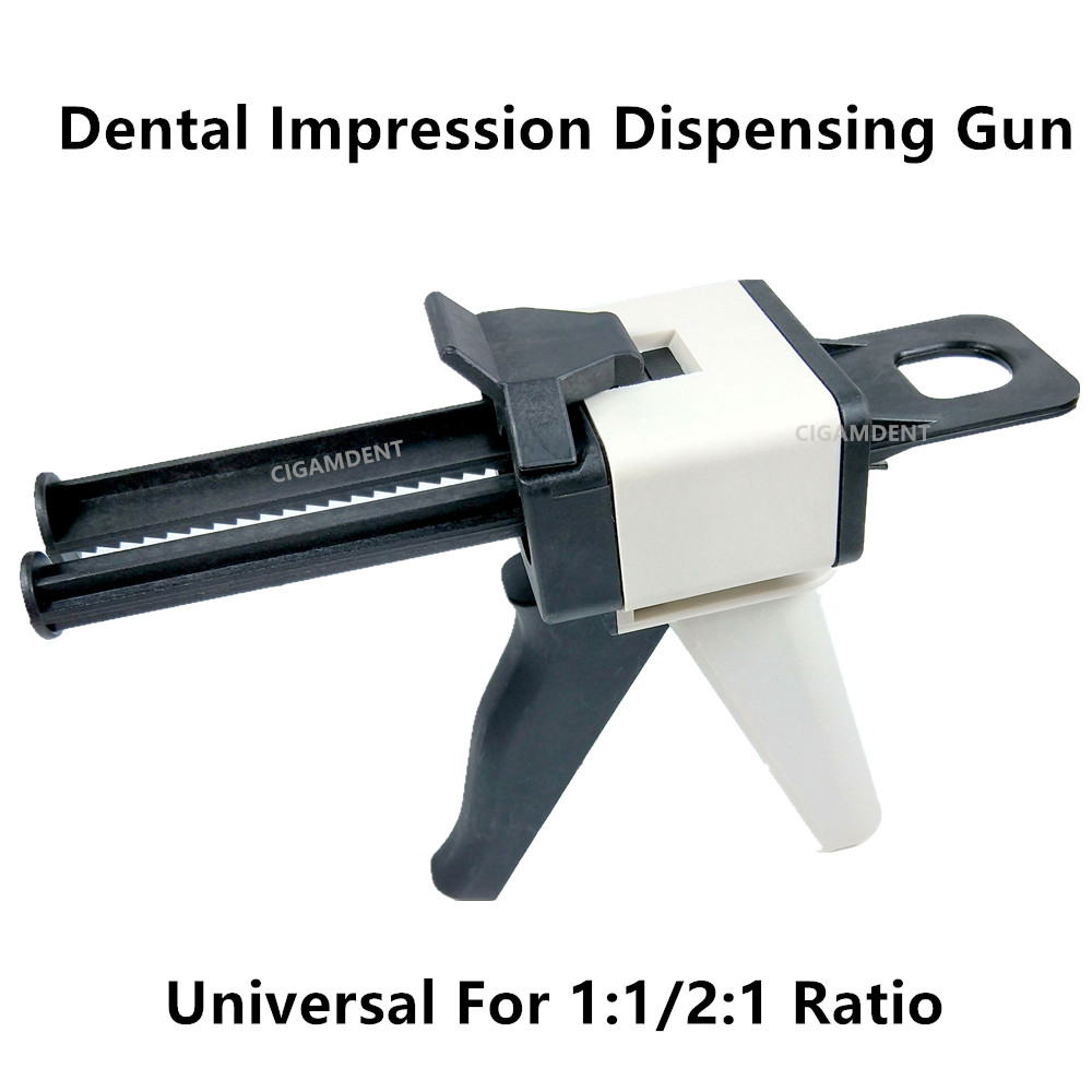 1Pc Dental Impression Mixing D - Caulking Gun Dispensing 评论和价格