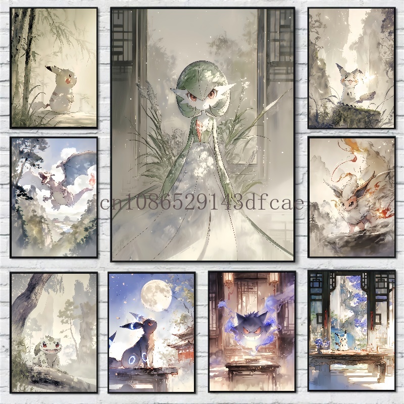 Classic Anime Pokemon Canvas P - Home Improvement Kids 评论和价格
