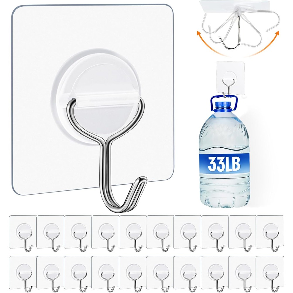 Heavy Duty Adhesive Wall Hooks - Home Improvement In 评论和价格