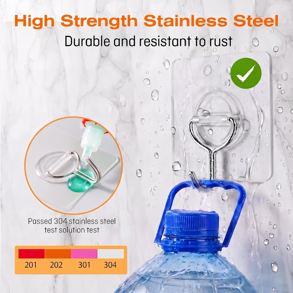 Heavy Duty Adhesive Wall Hooks - Home Improvement In 评论和价格