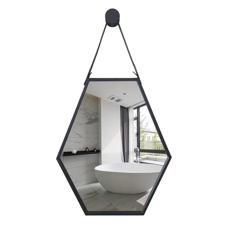 Black Bathroom Mirror Vanity A - Home Improvement Com 评论和价格