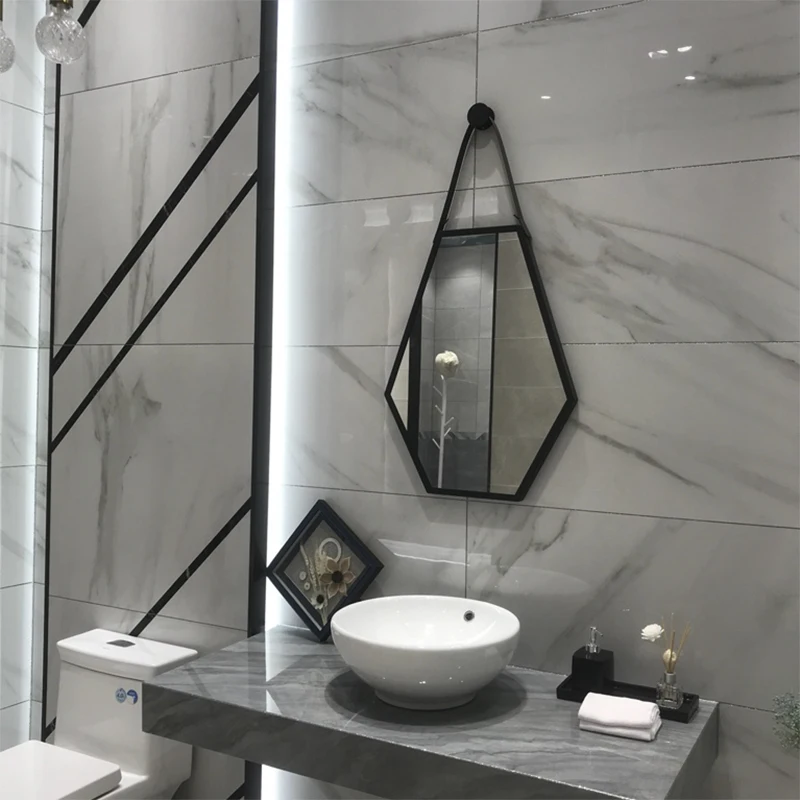 Black Bathroom Mirror Vanity A - Home Improvement Com 评论和价格