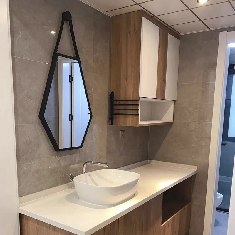 Black Bathroom Mirror Vanity A - Home Improvement Com 评论和价格