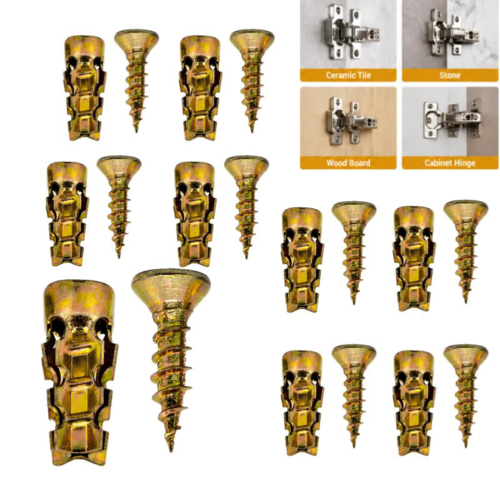 6*14mm Door Hinge Thread Repai - Drywall Anchor Screw 评论和价格