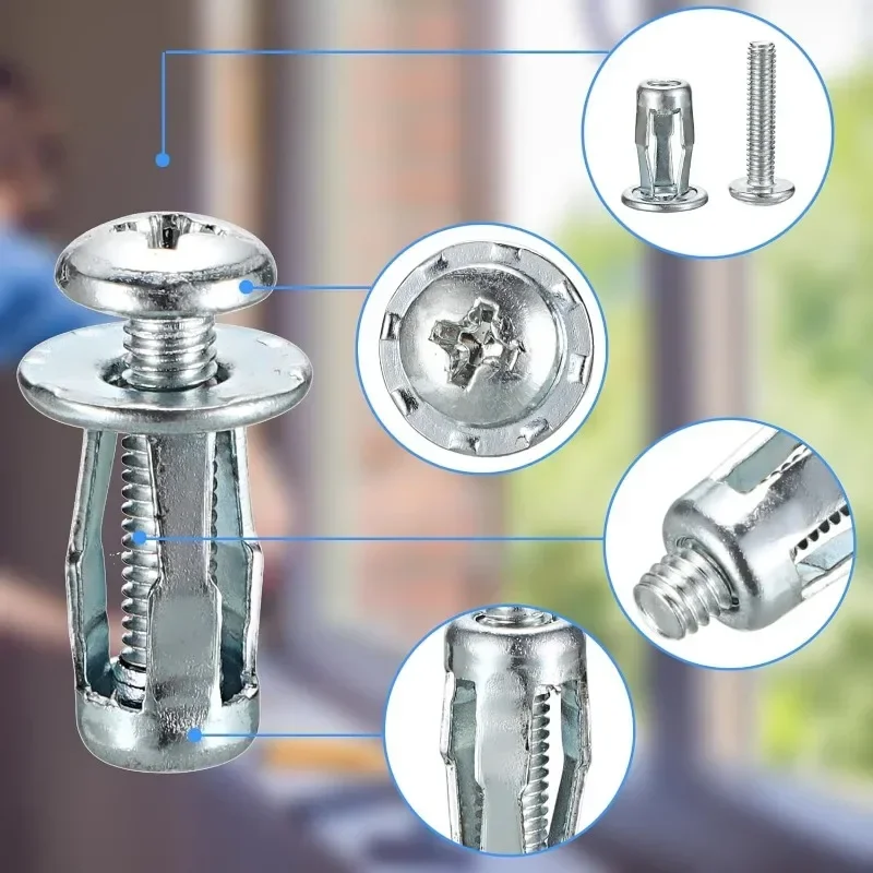 Petal Screw Jack Nuts Screw An - Drywall Anchor Screw 评论和价格
