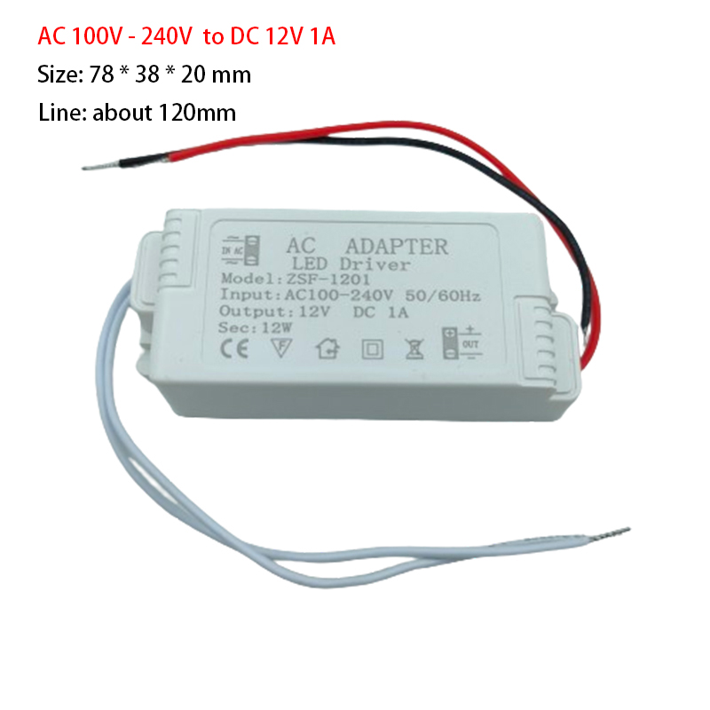 AC 100-240V To DC12V LED Drive - Home Improvement Expo 评论和价格