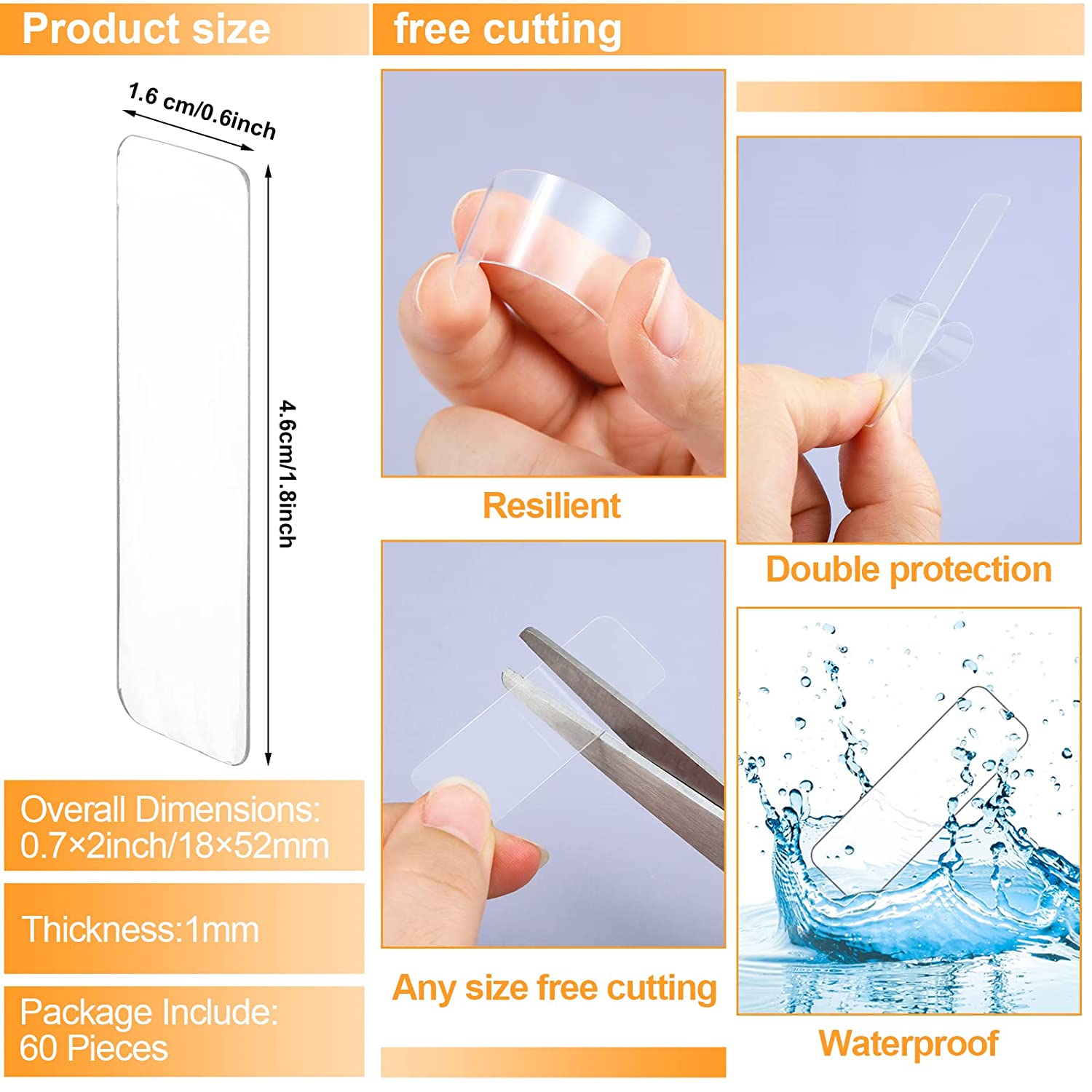 Reusable Double Sided Adhesive - Home Improvement Expo 评论和价格