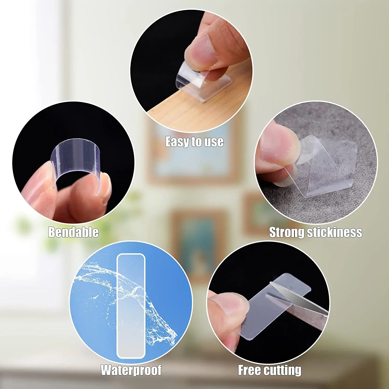 Reusable Double Sided Adhesive - Home Improvement Expo 评论和价格