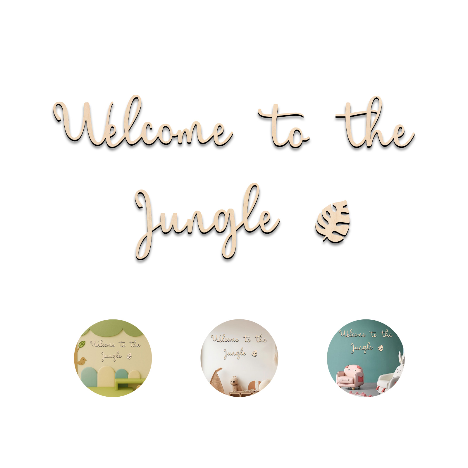 Welcome to the Jungle Wooden S - Home Improvement Kids 评论和价格