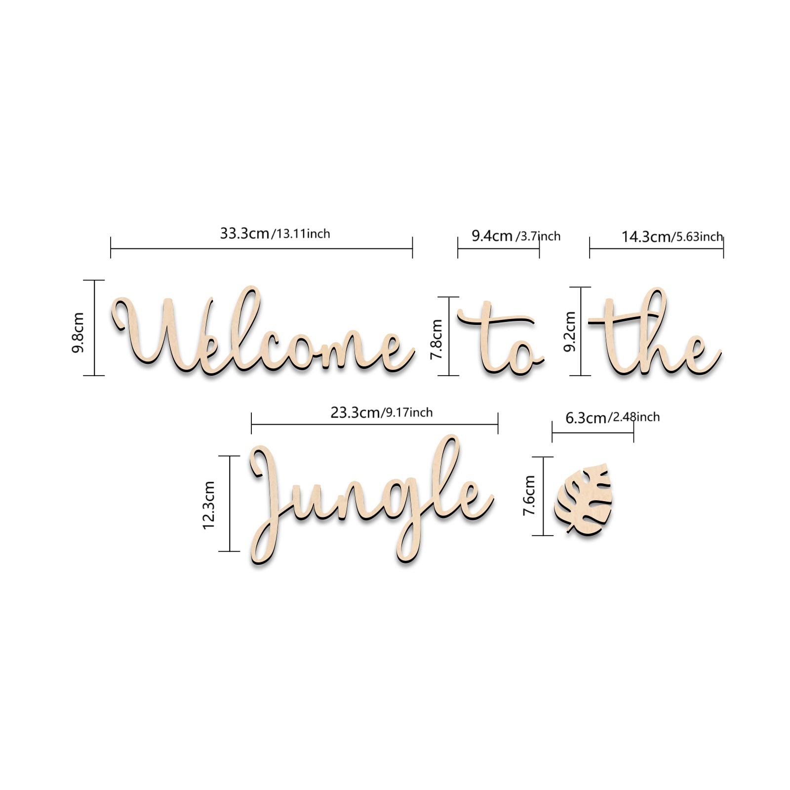 Welcome to the Jungle Wooden S - Home Improvement Kids 评论和价格