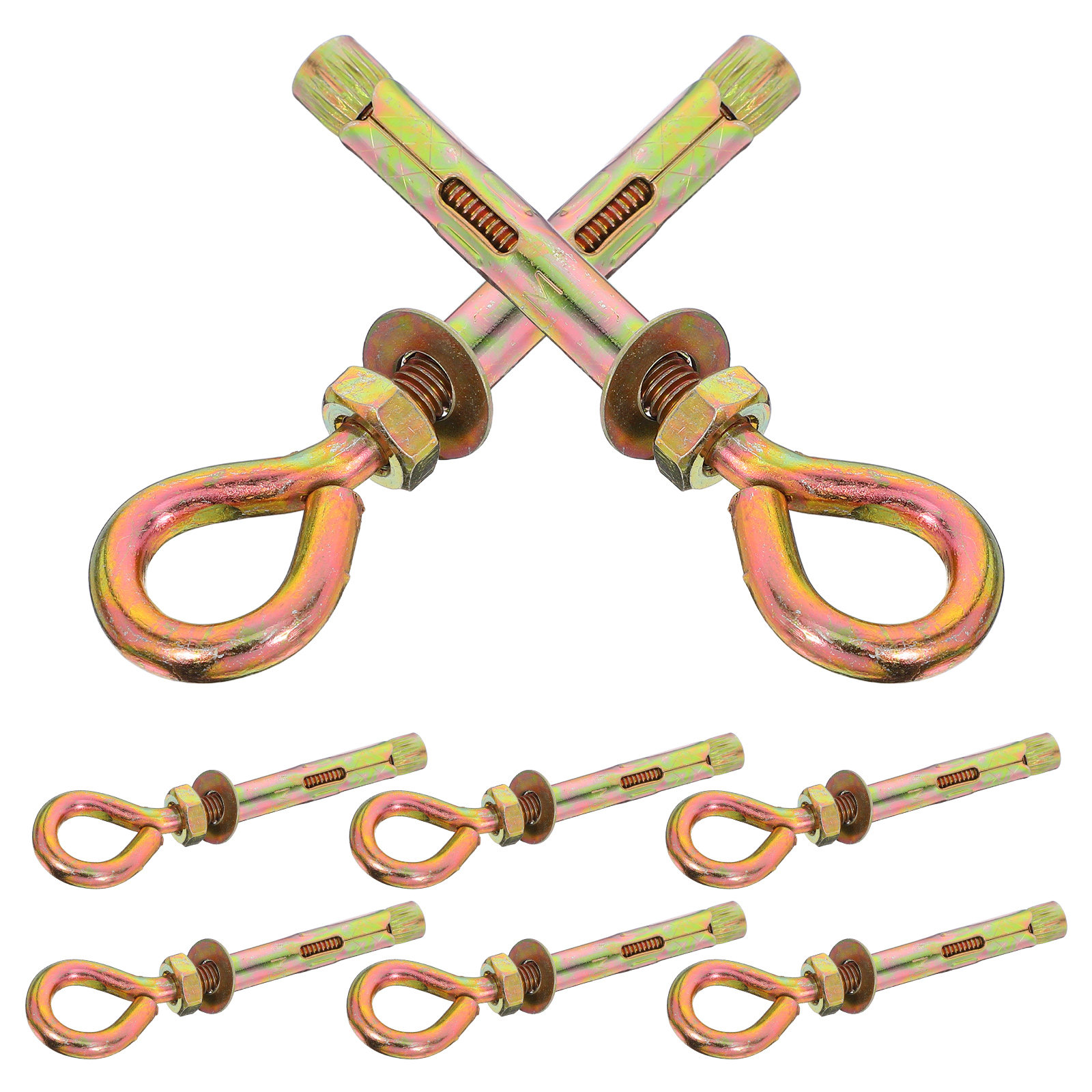 8Pcs Heavy Duty Carbon Steel E - Drywall Anchor Screw 评论和价格