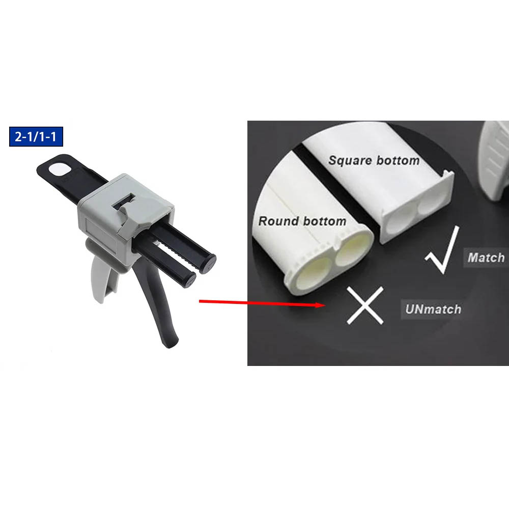 1PCS 50ml Two Component AB Epo - Caulking Gun Dispensing 评论和价格