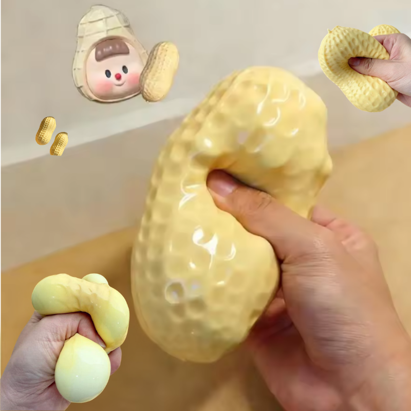 Peanut Stress Ball Crunchy Squ - Home Improvement Kids 评论和价格
