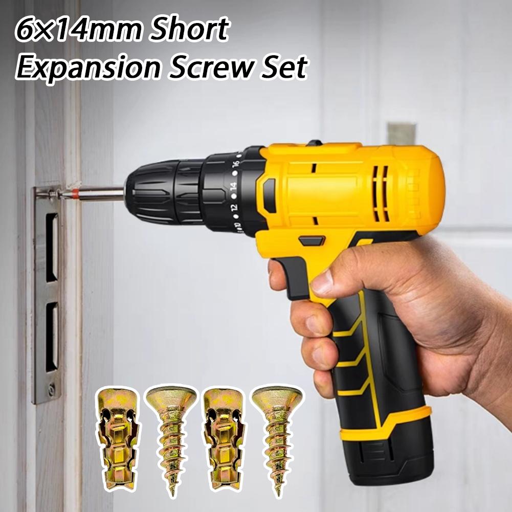30/50/100pcs Self Tapping Expa - Drywall Anchor Screw 评论和价格