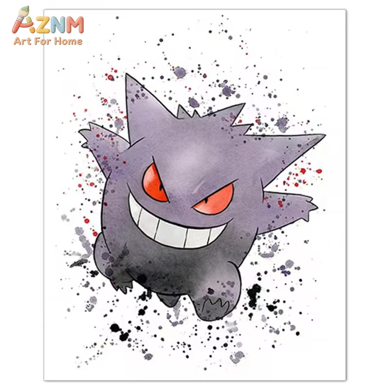 1PC ，Anime Pokemon Canvas Pain - Home Improvement Kids 评论和价格
